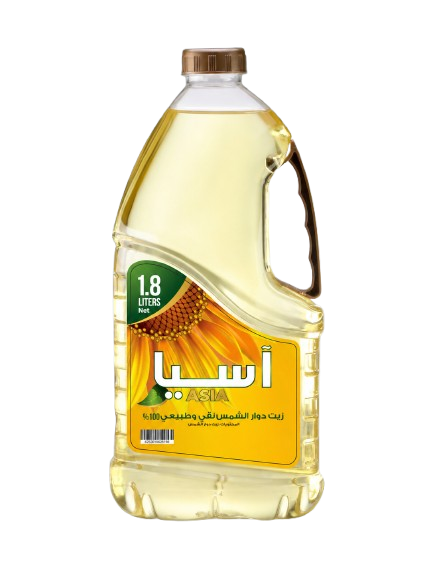 آسيا® زيت دوار الشمس 1.8 لتر