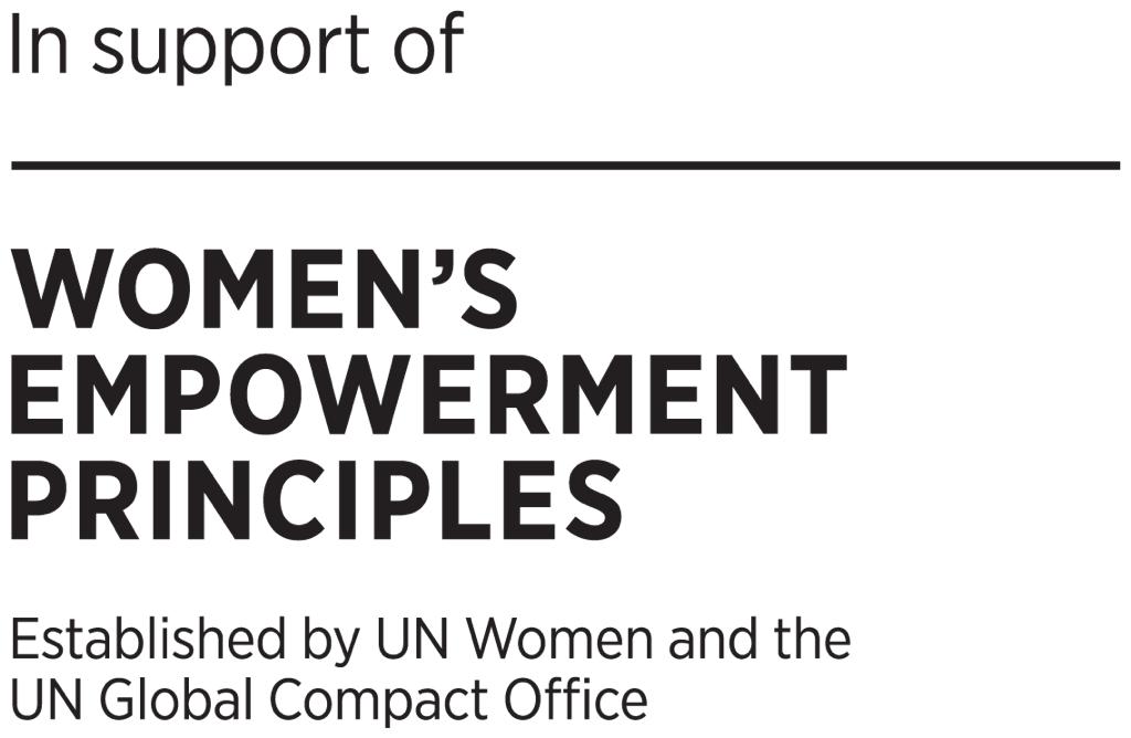 In support of the Women's Empowerment Principles